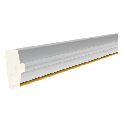 Mástil de Aluminio para Barrera / 4 m (13.1 ft) / 90 x 35 mm / Blanco / LED Rojo/Verde 803XA-0050 CAME