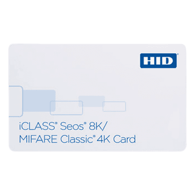 Tarjeta de Acceso Dual / 13.56 MHz / SEOS 8K + MIFARE Classic 4K / Composite PVC-PET / -40°C a +70°C 5806PNGGANN4 HID