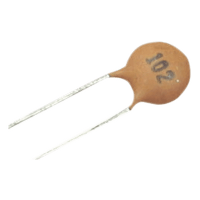 Capacitor Cerámico / 0.001 µF / 50 V / Tolerancia ±20% / Alta Frecuencia .001M0050V SYSCOM