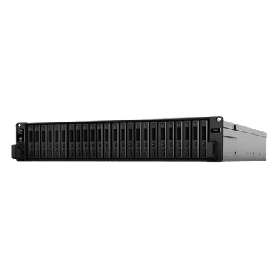 NAS Todo Flash / 24 Bahías / Intel Xeon 12 Núcleos / 16 GB RAM Ampliable a 128 GB / 195,000 IOPS / 10 GbE / 72 Unidades con Expansión / 2.1 GHz FS3600 SYNOLOGY