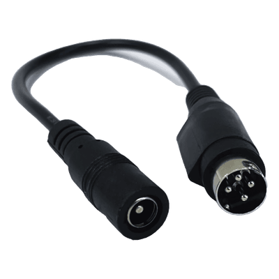 Adaptador DC / Jack Hembra 5.5x2.1mm a Minidin 4 Pines Macho / 168mm / DVR y NVR CHDCM4P EPCOM POWERLINE