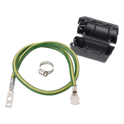 Kit de Tierra Física / Cable Blindado 6 AWG / Puente 24' (7.3 m) / Terminación en Extremos / Cubierta Aislante Negra ACG24K PANDUIT