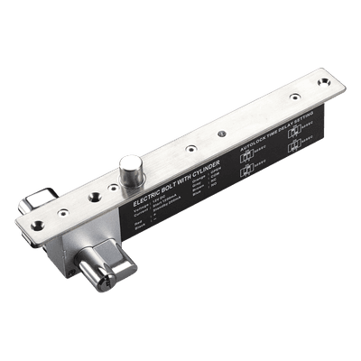 Cerradura Eléctrica de Perno / Fuerza de Sujeción 2000 kg / Acero 16 mm / 12 VCC / Apertura Manual de Emergencia / IP para Puertas Izquierda o Derecha PROEB600NCK ACCESSPRO