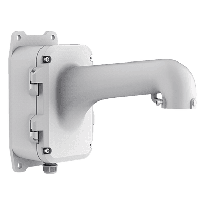Soporte de Pared para Domo PTZ / Aleación de Aluminio / IP66 / 2.15 kg / 395.5 x 281.2 x 170.7 mm DS-1604ZJ-BOX HIKVISION
