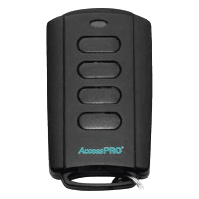 Control Remoto con Clip para Visera / 433.92 MHz / 4 Botones / -10°C a 50°C / Batería 12V Incluida XB-T18-BC ACCESSPRO