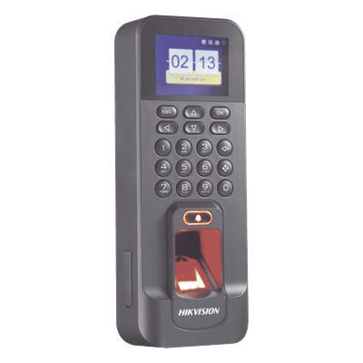 Control de Acceso Biométrico / 3,000 Huellas y Tarjetas / 150,000 Eventos / TCP-IP / Wi-Fi / RS-485 / Wiegand 26-34 DS-K1T804AEF HIKVISION