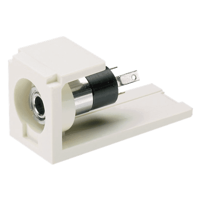 Módulo Acoplador Estéreo / Mini-Com / 3.5 mm / Terminación para Soldar / 1 Espacio / Blanco Mate CM35MSSIW PANDUIT