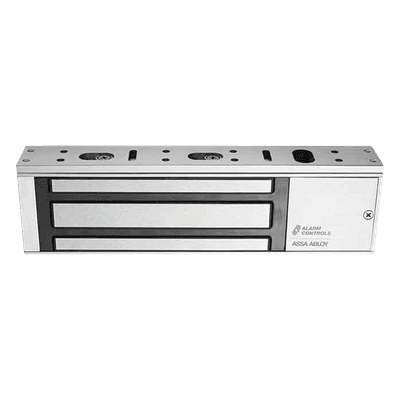 1200 Lbs Chapa Magnética/ Garantia de Por Vida/ Voltaje Dual/Sensor Bond, Puerta, LED AC1200LB ALARM CONTROLS-ASSA ABLOY