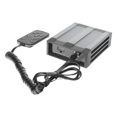 Sirena Vehicular de 100W de Potencia, Con Controlador Unimando Para Tonos, 2 Salidas Auxiliares y Microfono X100S EPCOM INDUSTRIAL SIGNALING