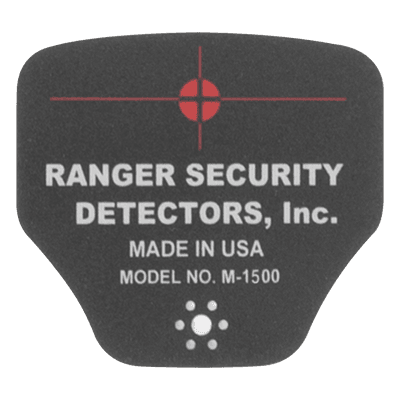 Sticker para Detector / Material Duradero / Acabado Mate / Fácil Aplicación RANGERSTICKER15 RANGER SECURITY DETECTORS