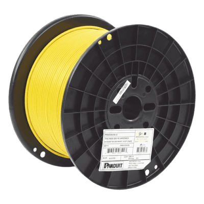 Bobina de Cable UTP / Cat6A / 23 AWG / CMR Riser / 305 m (1000 pies) / Vari-MaTriX / Amarillo