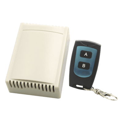 Receptor de 2 Canales / 40 Transmisores / 433.92 MHz / 12VDC / Alcance 30 m (98 pies) ACCESS8072P ACCESSPRO
