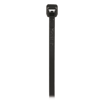 Cincho de Bloqueo / 203 mm (8 in) largo / 2.5 mm ancho / Nylon 6.6 UV / Negro / 1000 pz PLT2M-M0 PANDUIT