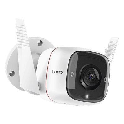 Cámara Bala IP / 3 Megapixel / Wi-Fi 2.4 GHz / IR 30 m (98.4 ft) / Audio Bidireccional / IP66 / MicroSD 128 GB TAPOC310 TP-LINK