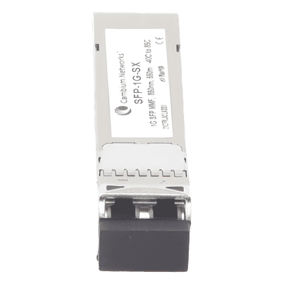 Transceptor MiniGibic SFP, 1 Gbps, Multimodo, distancia hasta 550m, conector LC SFP-1G-SX CAMBIUM NETWORKS