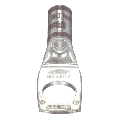 Zapata de Compresión / Cable 2 AWG / Orificio 1/2 in (12.7 mm) / Mirilla de Inspección / 35 kV / UL y CSA