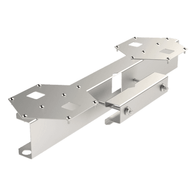 Base Doble para Lámpara de Obstrucción EI-GSLSE. Compatible con tubo hasta 1-1/4". HLU3-DOBLE EPCOM INDUSTRIAL
