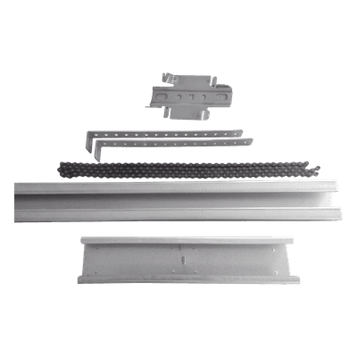 Extensión de Riel Tipo C / 1 m (3.3 ft) / Capacidad 100 kg / Acero Estructural / Sistema AccessRailC3 ACCESS-EXT-RAILC ACCESSPRO