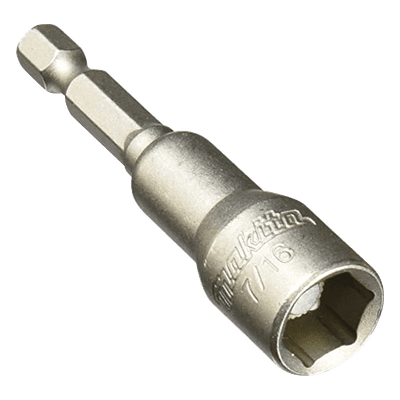 Punta magnética con guía buscadora / 7/16" / 2-9/16" (65 mm) / Zanco hexagonal B-45107 MAKITA
