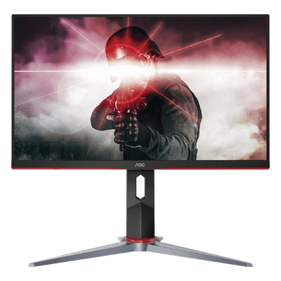 Monitor 27" GAMING Backlight-LED IPS, Resolución 1920 x 1080p 144Hz, con Entradas de Video VGA / HDMI / DISPLAYPORT . Bisel Ultra Delgado. Compatible con VESA 27G2 AOC