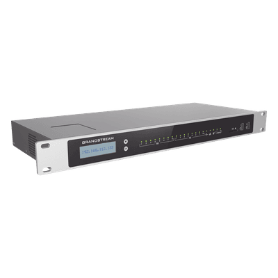 Conmutador IP-PBX / 3000 Usuarios / 450 Llamadas Simultáneas / 8 FXO / 8 FXS / Comunicaciones Unificadas Híbrida UCM6308 GRANDSTREAM