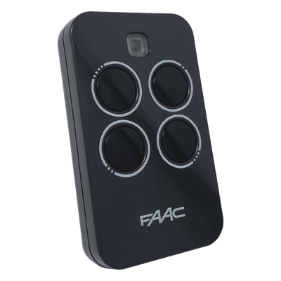 Control Remoto Inalámbrico / 4 Canales / 433 MHz / RF 10 mW / Resistente al Agua 787456 FAAC