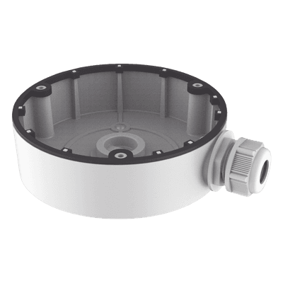 Caja de Conexiones / Aleación de Aluminio / 126.7 x 35 mm / 210 g / Uso en Exterior DS-1280ZJ-DM8 HIKVISION
