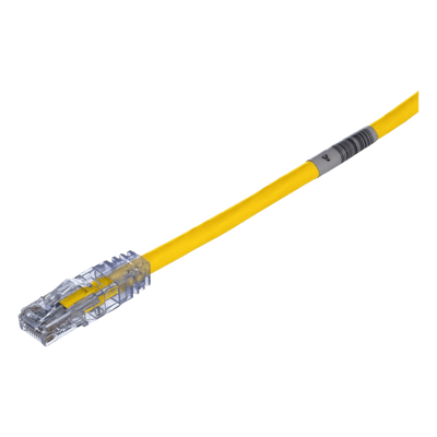 Cable de Parcheo UTP Cat6 / 24 AWG / CM / 6.10 m (20 pies) / Amarillo UTPSP20YLY PANDUIT