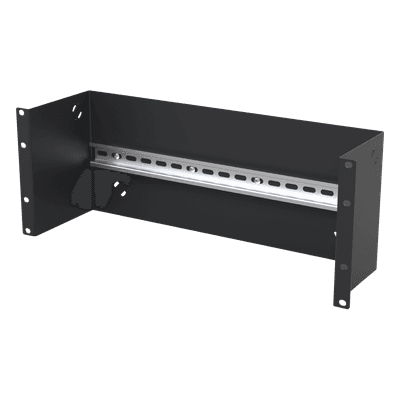Riel DIN 35 mm / Soporte Rack 19" / 4U / Acero Resistente / Sujeción por Broche LP-RDM-4U LINKEDPRO BY EPCOM