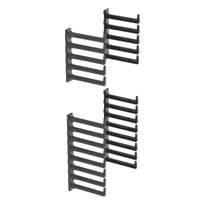 Kit de Dedos para Organizador de Cables / 42 o 45 UR / Tipo S o N / 6.8 in (172.2 mm) de Ancho / Negro SN25F PANDUIT