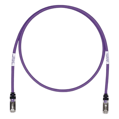 Patch Cord Cat6A / Blindado S/FTP / CM/LS0H / 1.52 m (5 pies) / Violeta STP6X5VL PANDUIT