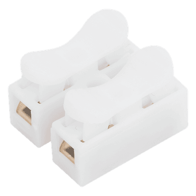 Conector Push / 2 Contactos / 250V / 10A / -40°C a 100°C / Cables 0.5-3.5 mm² / Material Antiflama PCON2 EPCOM POWERLINE