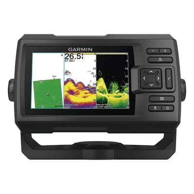 Ecosonda GPS / Pantalla WVGA 5.0" / Resolución 800x480 / GPS WAAS / CHIRP Dual 50/77/200 kHz / ClearVü / 500 W RMS / IPX7 10-02551-01 GARMIN