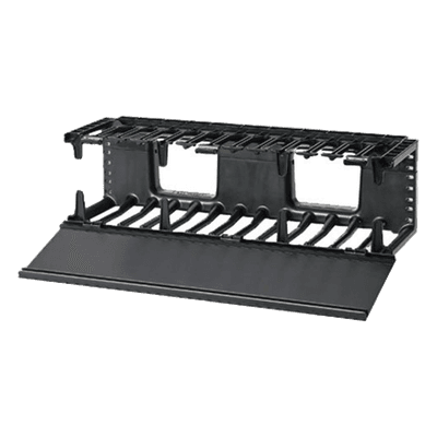 Organizador de Cables Horizontal / Rack 19in / 3UR / 1.58 x 5.25 x 6.18 ft / ABS / Curvatura Integrada NMF3 PANDUIT