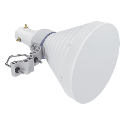 Antena Sectorial / Simétrica 30° / 5.15 - 5.95 GHz / 18 dBi / RP-SMA / Horn Scalar STH-30-USMA RF ELEMENTS