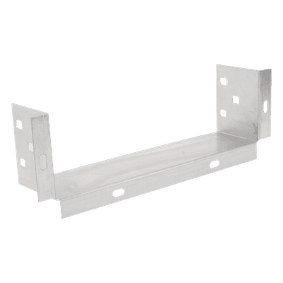Conector de Escalera a Tablero / Peralte 3 1/4" / Ancho 12" / Aluminio / Incluye Tornillería