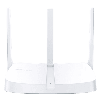 Router Inalámbrico N / Wi-Fi 2.4 GHz 300 Mbps / 4 Modos de Operación / 3 Antenas 5 dBi / 1 WAN + 3 LAN 10/100 Mbps / IPv6 e IPTV MW306R Mercusys