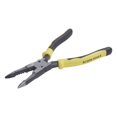 Pinzas Pelacables / 8-16 AWG Sólido / 10-18 AWG Trenzado / Corte Tornillos 6-32 y 8-32 / 8-5/8 Pulgadas (219 mm) / Mango Journeyman Antideslizante J206-8C KLEIN TOOLS