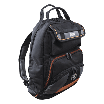 Mochila para Herramientas / 35 Bolsillos / Tela Balística 1680D / Interior Naranja / Base Resistente Texturizada 55475 KLEIN TOOLS