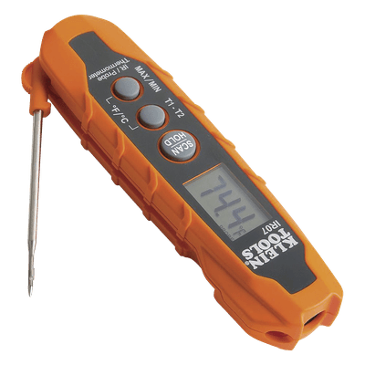 Termómetro Dual IR/Sonda / -40 a 300 °C (-40 a 572 °F) / Relación D:S 8:1 / IP54 / Retroiluminado IR-07 KLEIN TOOLS