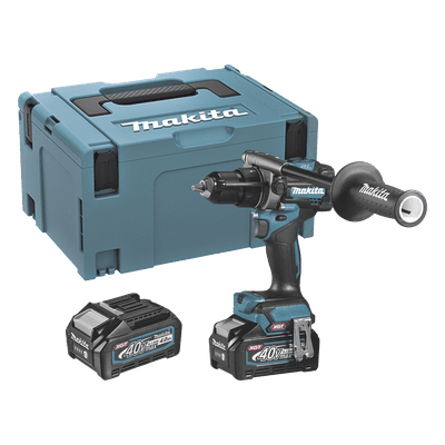 Rotomartillo inalámbrico atornillador / BL 40V XGT / 1/2" / 141 N·m / 6" madera / 182x282 mm HP-001-GM201 MAKITA