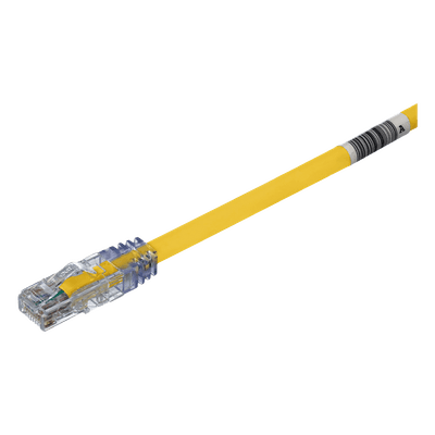 Cable de Parcheo UTP / Cat6A / 24 AWG / CM / 6.1 m (20 ft) / Amarillo UTP6AX20YL PANDUIT