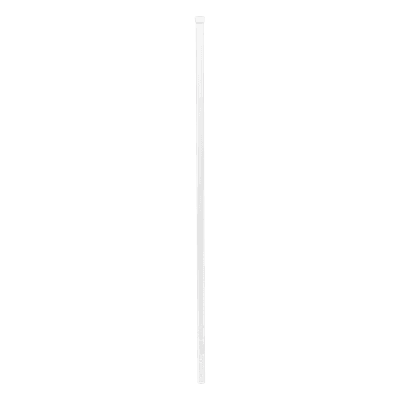 Poste de Esquina para Cerca Electrificada / Acero Galvanizado / 1.2 m (3.9 ft) / Calibre 18 / 1" Diámetro / 5 Aisladores / Color Blanco SYS-POST-4W EPCOM INDUSTRIAL