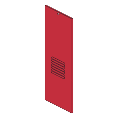Puerta para gabinete de barrera / Diseño específico FAAC 620 / Acabado anticorrosión / Ajuste preciso de sellado 7270645 FAAC