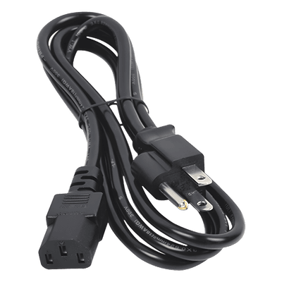 Cable de Alimentación Eléctrica / 110-240 VCA / 1.5 m (4.92 ft) / IEC 320C13 / NEMA 5-15P / Trifásico con Tierra HIK-ACCORD HIKVISION