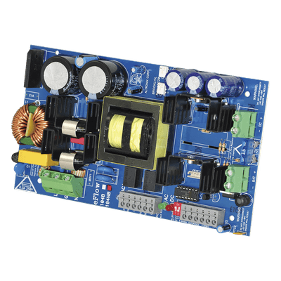 Cargador de fuente de alimentación / Salida única 24 VCC 10 A / FAI / Listo para LinQ2 / 115 V CA / Placa EFLOW-104NB ALTRONIX
