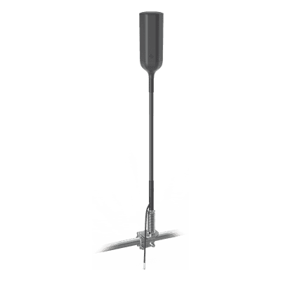 Antena Omnidireccional / 4G/3G / 700-900 MHz, 1710-2270 MHz / 4.3 dBi / Altura Ajustable 2.3 m a 12.2 m (7.5 ft a 40 ft) / Montaje para Espejo de Tractocamión 311-229 WILSONPRO / WEBOOST
