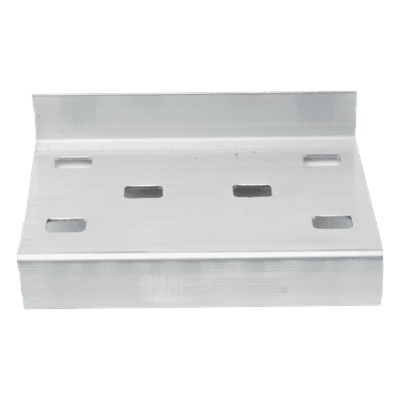Cople para Uniones de Escalera Portacables / Perfil Z / Peralte 3 1/4" / Aluminio / Incluye Tornillería CH-CZ-314ALK CHAROFIL