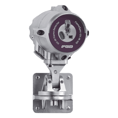 Detector de Flama UV/IR / Respuesta 5 ms / Rango -55°C a +85°C / Salidas 4-20 mA y Modbus / 50 ft (15.2 m) TXP-FDEUV/IR-HD MACURCO - AERIONICS