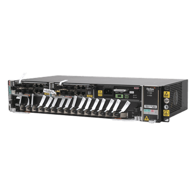 OLT GPON Carrier Class / 16 Puertos GPON / Backplane 800 Gbit/s / Uplink 1.04 Tbit/s / 2 UR / Fuente AC 90-290 VCA AN6000-2-AC FIBERHOME